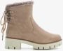 Blue Box gevoerde dames boots beige - Thumbnail 2