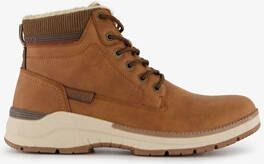 Blue Box heren veterboots cognac