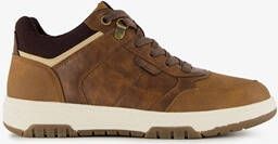 Blue Box hoge heren sneakers cognac