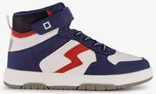 Blue Box hoge jongens sneakers blauw