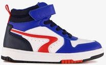 Blue Box hoge jongens sneakers blauw rood