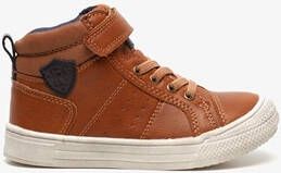 Blue Box hoge jongens sneakers cognac