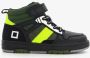 BLUE BOX hoge jongens sneakers zwart groen Uitneembare zool - Thumbnail 2