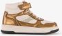 Blue Box hoge meisjes sneakers beige goud - Thumbnail 2