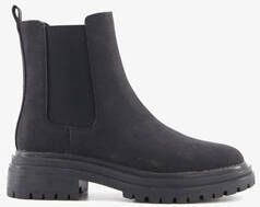 Blue Box lage dames chelsea boots zwart