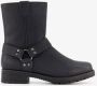 Blue Box meisjes biker boots zwart - Thumbnail 1