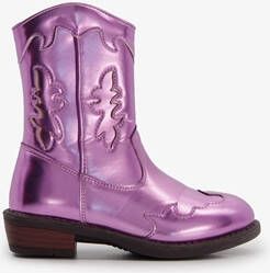 BLUE BOX meisjes cowboy western boots paars metallic - Foto 2