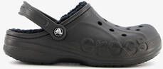 Crocs Baya Lined dames klompen gevoerd zwart