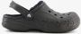 Crocs Baya Lined dames klompen gevoerd zwart - Thumbnail 1