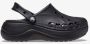 Crocs Baya Platform Clog dames klompen zwart - Thumbnail 1