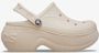 Crocs Bella Clog dames klompen beige - Thumbnail 1