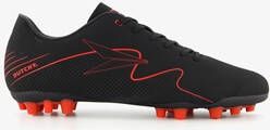 Dutchy Striker MG heren voetbalschoenen zwart rood Uitneembare zool