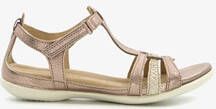 ECCO Flash leren dames sandalen goud