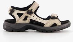 ECCO Offroad leren dames wandelsandalen grijs