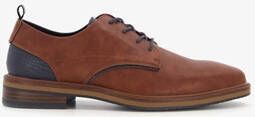 Emilio Salvatini heren veterschoenen cognac bruin