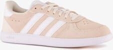 Adidas Breaknet suede dames sneakers roze wit