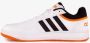 Adidas Sportswear Hoops 3.0 sneakers wit zwart oranje Imitatieleer 38 2 3 - Thumbnail 16