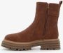 Blue Box dames biker boots cognac - Thumbnail 2