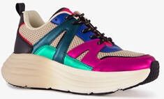 Blue Box dames dad sneakers multicolor