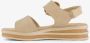 Blue Box dames sandalen beige bruin - Thumbnail 3