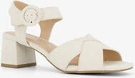 Blue Box dames sandalen met hak beige