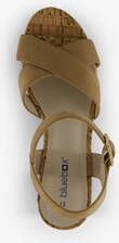 Blue Box dames sandalen met hak beige