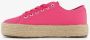 Blue Box dames sneakers met jute zool roze - Thumbnail 2
