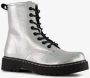 Blue Box dames veterboots zilver - Thumbnail 5