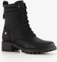 BLUE BOX dames veterboots zwart - Thumbnail 5