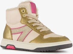 Blue Box gevoerde hoge meisjes sneakers goud