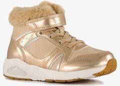 Blue Box gevoerde hoge meisjes sneakers goud