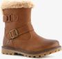 Blue Box gevoerde meisjes biker boots bruin - Thumbnail 5