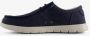 BLUE BOX heren sneakers blauw Uitneembare zool - Thumbnail 4