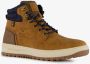 BLUE BOX heren veterboots cognac bruin Uitneembare zool - Thumbnail 5