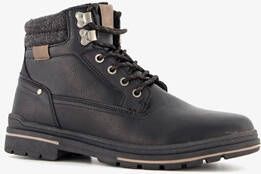 Blue Box heren veterboots zwart