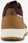 Blue Box hoge heren sneakers cognac