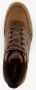 BLUE BOX hoge heren sneakers cognac Uitneembare zool - Thumbnail 4