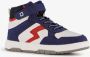 Blue Box hoge jongens sneakers blauw - Thumbnail 4