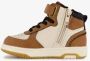 BLUE BOX hoge jongens sneakers cognac Uitneembare zool - Thumbnail 3