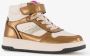 Blue Box hoge meisjes sneakers beige goud - Thumbnail 5