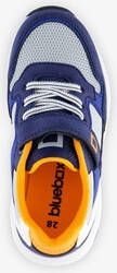 Blue Box jongens sneakers blauw oranje