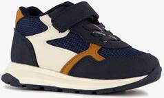 Blue Box jongens sneakers donkerblauw cognac