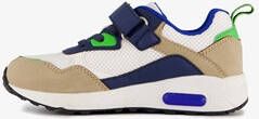 Blue Box jongens sneakers met airzool beige blauw