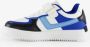 BLUE BOX jongens sneakers wit blauw Uitneembare zool - Thumbnail 3