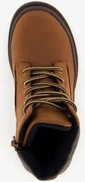 Blue Box jongens veterboots cognac bruin