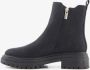 Blue Box lage dames chelsea boots zwart - Thumbnail 4