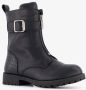 BLUE BOX meisjes boots met ritsen zwart Uitneembare zool - Thumbnail 5