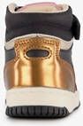 Blue Box hoge meisjes sneakers beige goud