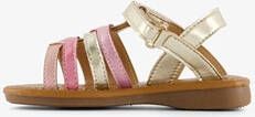 Blue Box meisjes sandalen goud roze paars