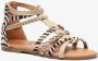 Blue Box meisjes sandalen goud zebraprint - Thumbnail 5